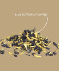 Blue Butterfly Flower - Teekränzchen