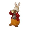 Figur Hase - Eifriger Trompeter - Teekränzchen