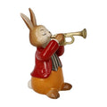 Figur Hase - Eifriger Trompeter - Teekränzchen