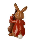 Figur Hase - Fröhlicher Bassist - Teekränzchen