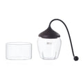 Glas-Teefilter FUSION mit Abtropfständer 6cm - Teekränzchen