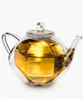Glas Teekanne "Diamond Design" 800ml - Teekränzchen