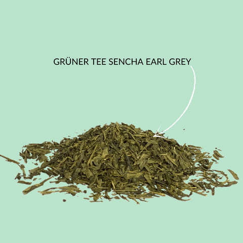 Grüner Tee „Sencha Earl Grey“ - Teekränzchen