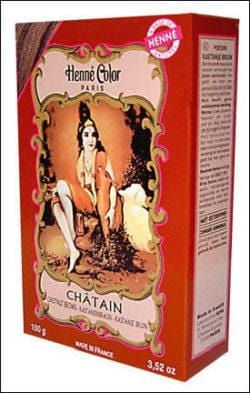 Henna Original Haarfarbe Chatain Doré Kastanie Hennapulver - Teekränzchen