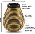 Matebecher gegossen - Keramik - Teekränzchen