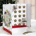 Premium Tee Adventskalender Teebuch mit Schleife - Teekränzchen