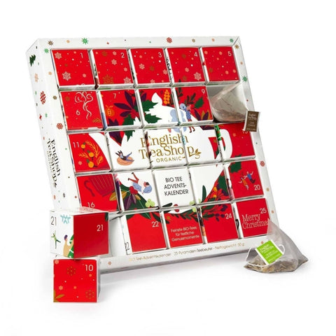 Puzzle Tee Adventskalender Red Christmas 24 Premium Tees + 1 Extratee - Teekränzchen