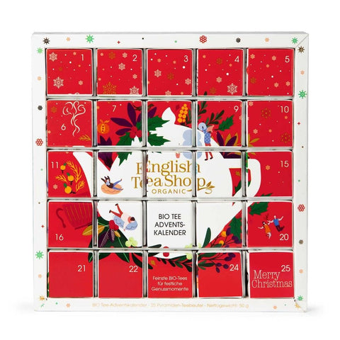 Puzzle Tee Adventskalender Red Christmas 24 Premium Tees + 1 Extratee - Teekränzchen