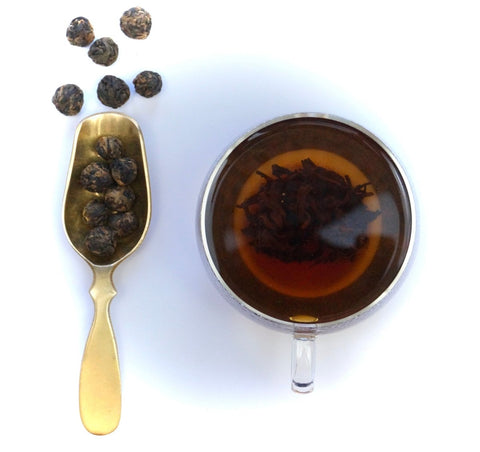 Schwarzer Tee "China Black Golden Pearls" - Teekränzchen