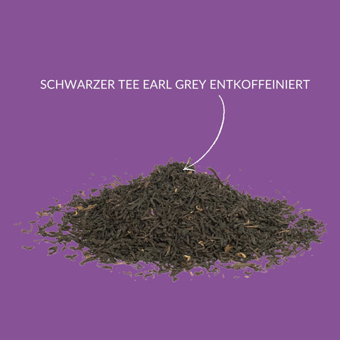 Schwarzer Tee „Entkoffeinierter Earl Grey“ - Teekränzchen