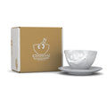 Tasse Glücklich weiß - Teekränzchen
