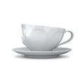 Tasse Glücklich weiß - Teekränzchen