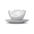 Tasse Glücklich weiß - Teekränzchen