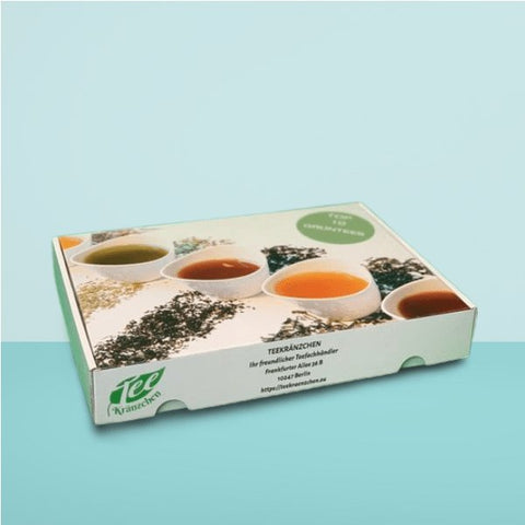 Teeprobierpaket - Geschenkset Top10 Grünteemischungen - Teekränzchen