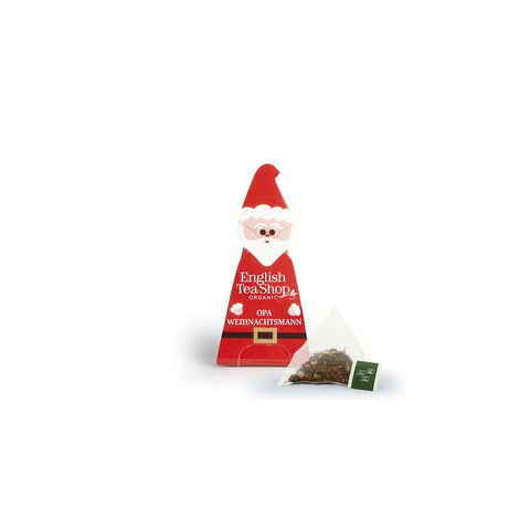 Weihnachtsgeselle Santa Claus "Opa Weihnachtsmann" 1 Pyramidenbeutel - Teekränzchen