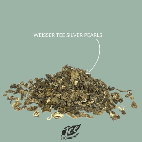 Weißer Tee "Silver Pearls" - Teekränzchen