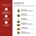 Weisser Tee Teeblumen Erblühtee in edler Geschenkbox - Teekränzchen