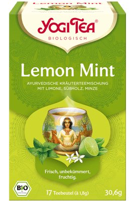 Yogi Tee® "Lemon Mint" 17 Teebeutel 30,6g - Teekränzchen